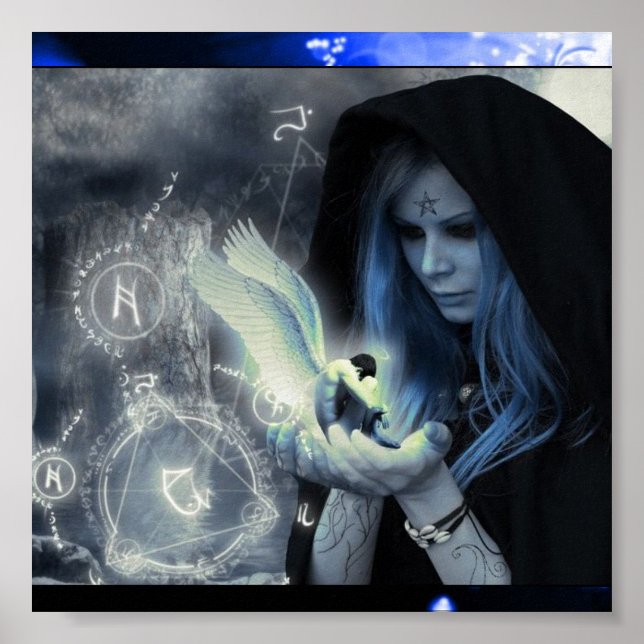Poster Magick Em Suas Mãos (Frente)