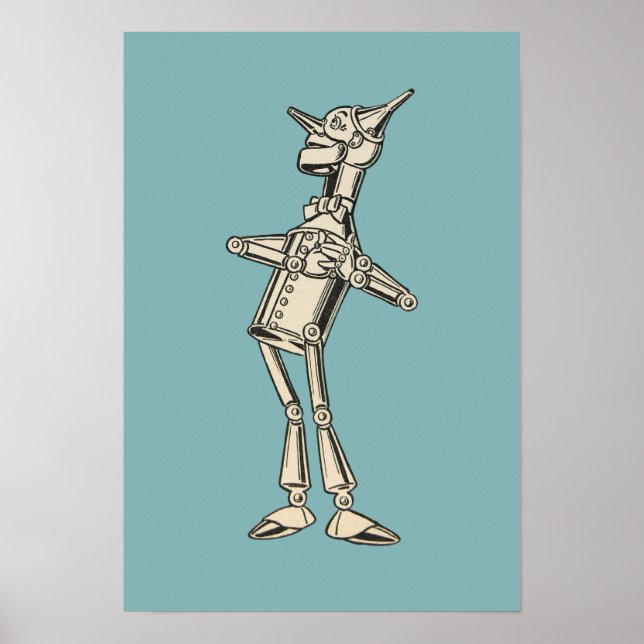Póster Mágico de Oz Tin Man (Frente)