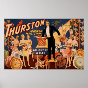 Póster Mágico mestre de Thurston