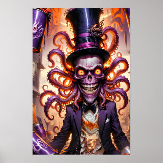 Poster Mágico Monstro Kraken