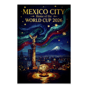 Póster Magnífica e Luxuosa Arte do México