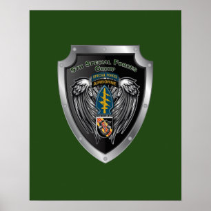 Poster Magnífico 5 de forças especiais (Airborne)