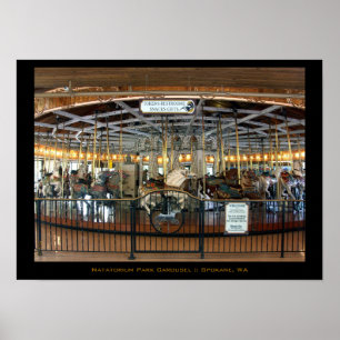 Poster magnífico do carrossel