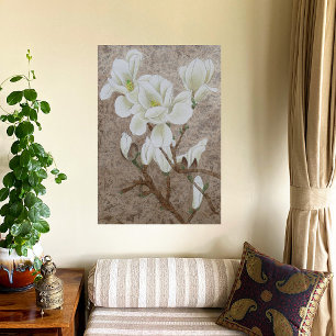 Póster Magnolia Blossom