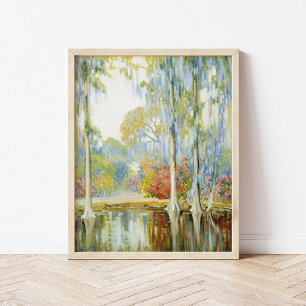 Póster Magnolia Gardens Alfred Hutty