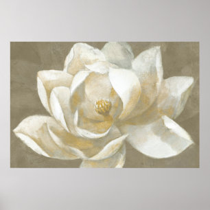 Póster Magnólia Majestosa