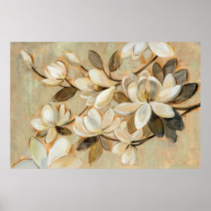 Poster Magnolia Simplicity Cream