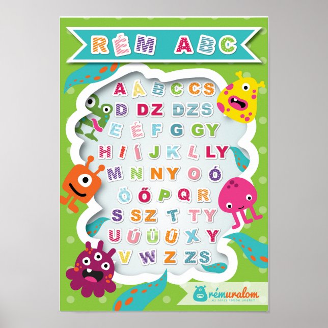 Póster Magyar ABC do Terror (Frente)