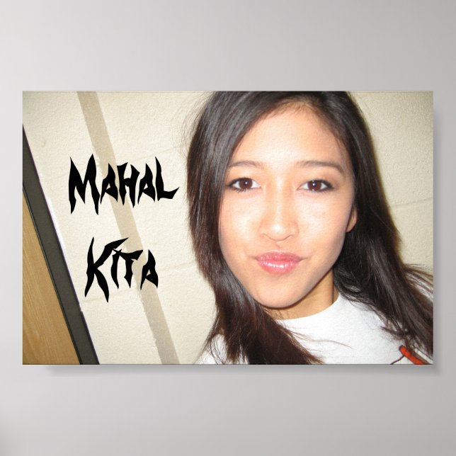 Poster Mahal Kita (Frente)