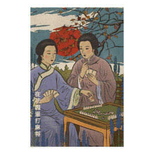 Póster Mahjong