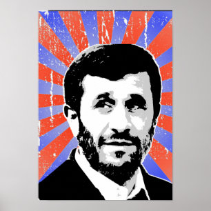 Póster Mahmoud Ahmadinejad