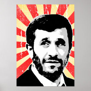 Póster Mahmoud Ahmadinejad