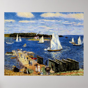 Poster Mahone Bay por William Glackens