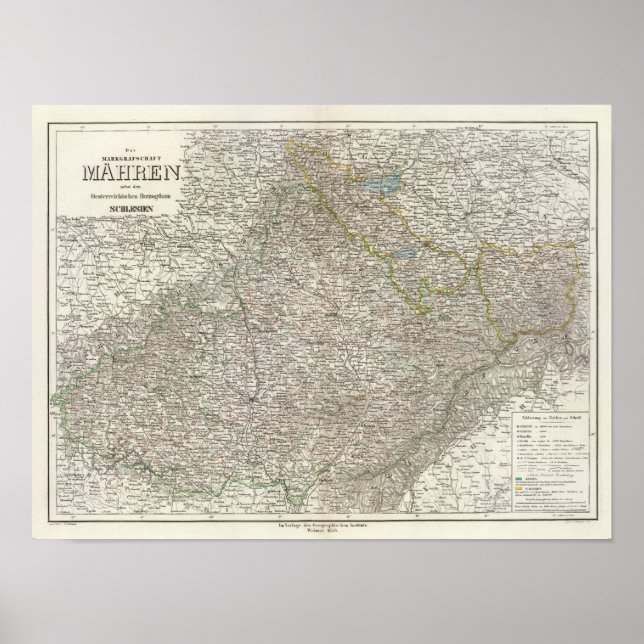 Poster Mahren, Oesterr Schleswig (Frente)