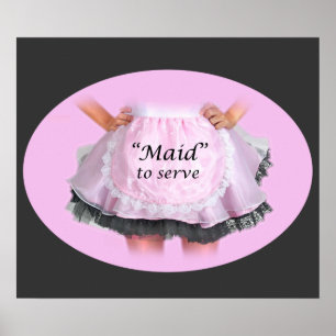 Póster Maid to Serve