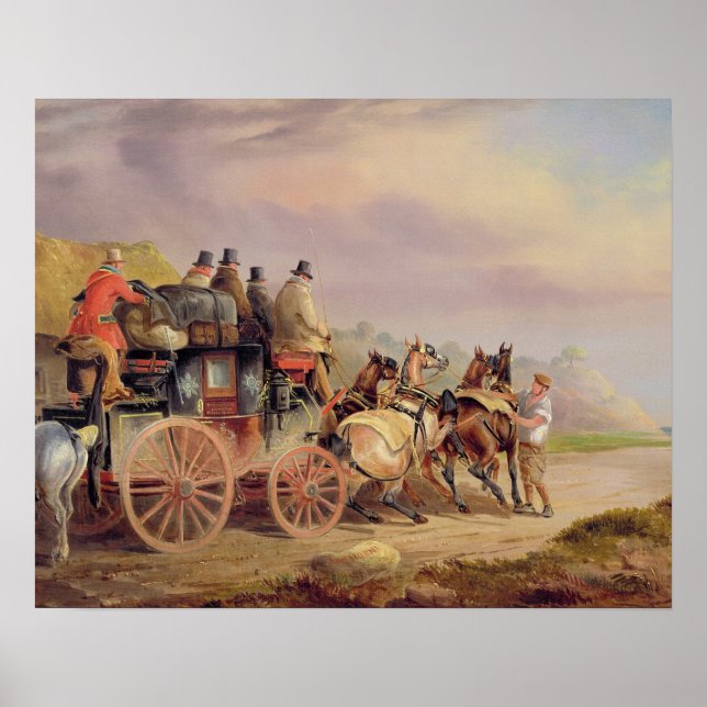 Póster Mail Coaches em Estrada: O Devonte 'Quickprata' (Frente)