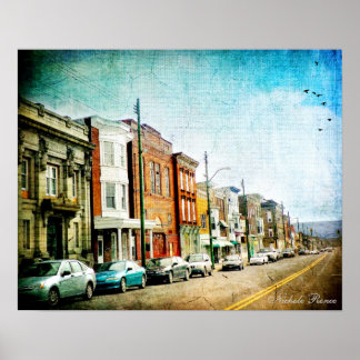 Póster Main Street EUA