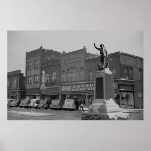 Póster Main Street, Janeiro de 1939