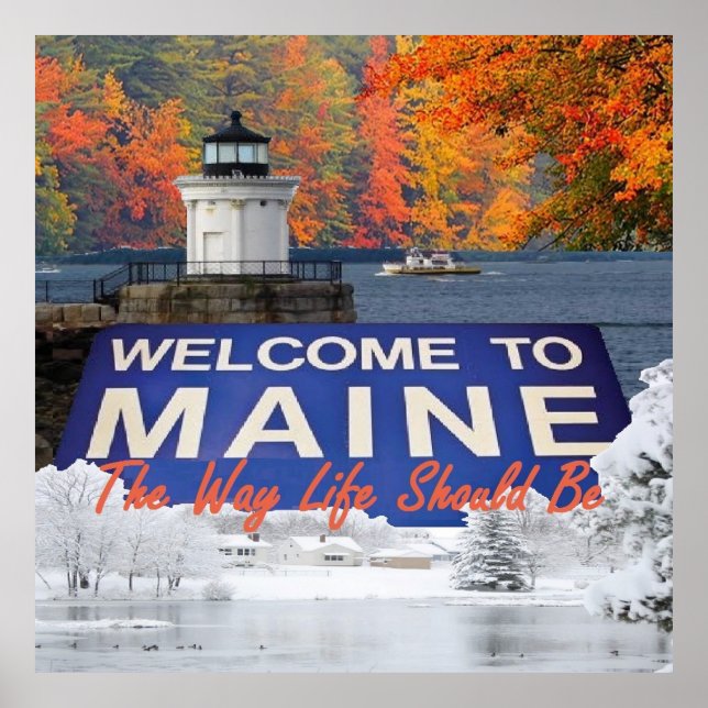 PÓSTER MAINE (Frente)