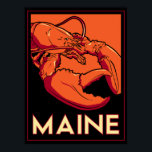Póster Maine Art Deco<br><div class="desc">Maine Art Deco</div>