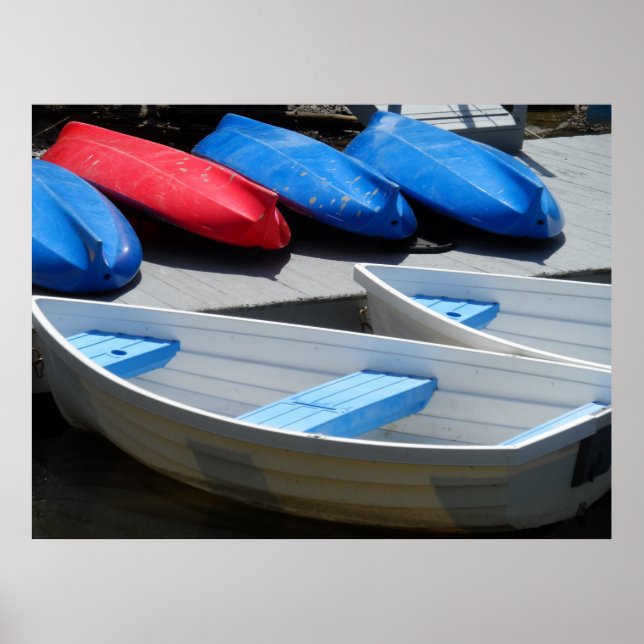 Poster Maine Boats (Frente)