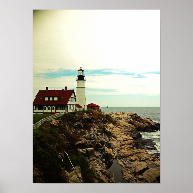Poster Maine Lighthouse (Frente)