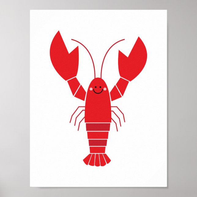 Poster Maine Lobster (Frente)