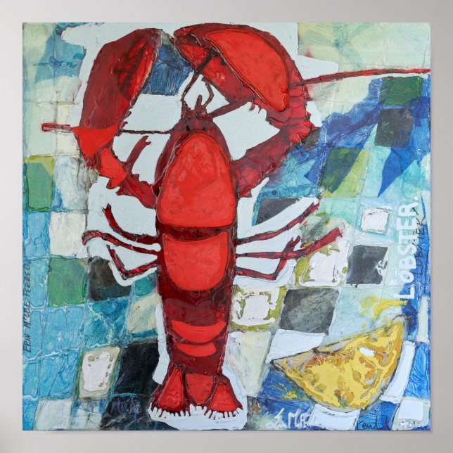 Poster Maine Lobster (Frente)