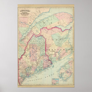 Póster Maine, N.B.