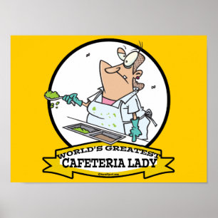 PÓSTER MAIOR CARTÃO DA CAFETÉRIA MUNDIAL