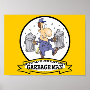 PÓSTER MAIOR CARTÃO DE JARBAGEM DO MUNDO