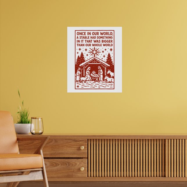 Poster Maior que todo o nosso mundo 1 (Sala de Estar 2)
