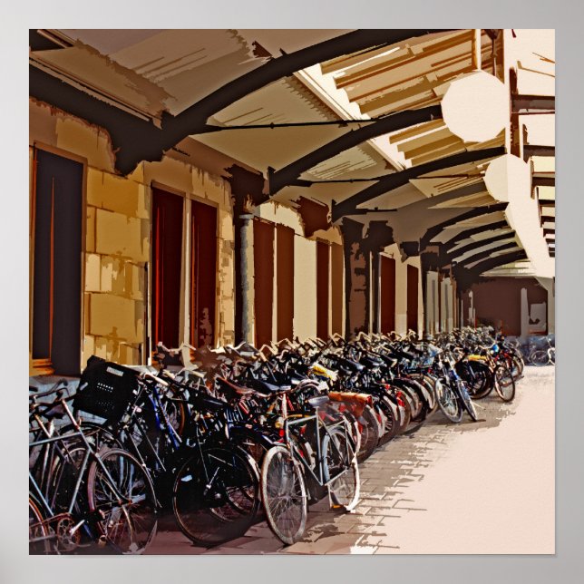 Póster Maioria de bicicletas2 (Frente)