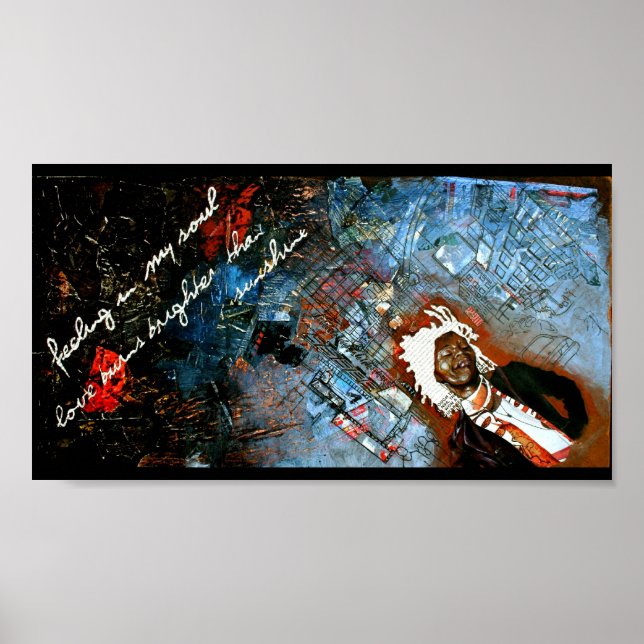 Poster mais brilhante que o sol (Frente)