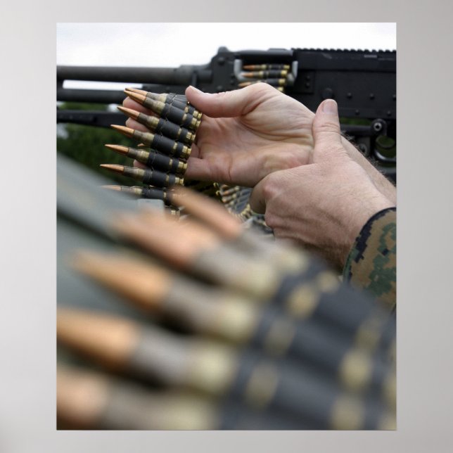 Poster Mais de 3.000 balas foram disparadas do M-240G (Frente)