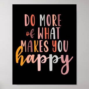 Poster Mais Do Que Te Faz Feliz Problema De Saúde Mental
