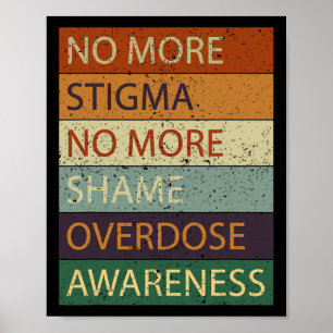 Poster Mais Estigma Sem Mais Vergonha Sensibilização Para