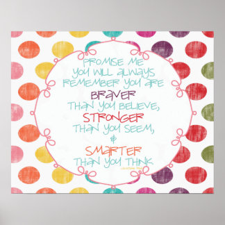 Poster Mais Forte, Mais Inteligente