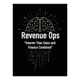 Póster Mais inteligente do que vendas e finanças - operaç
