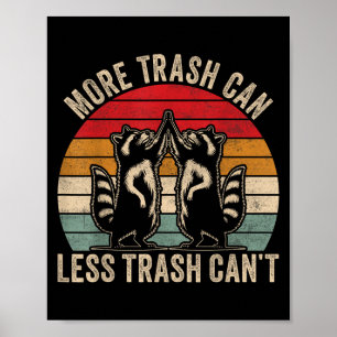Poster Mais Lixo Pode Menos Lixo Não Pode, Insra Retro En