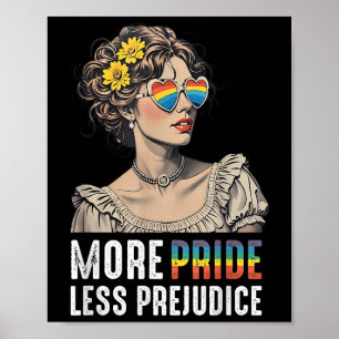 Poster Mais Orgulho Menos Preconceito Lgbtq Orgulhoso Ali