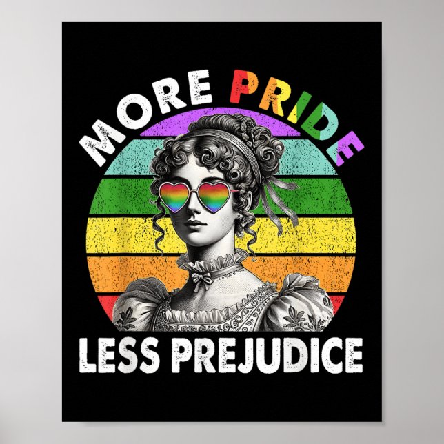 Poster Mais Orgulho Menos Preconceito Orgulho Mês Lgbtq G (Frente)