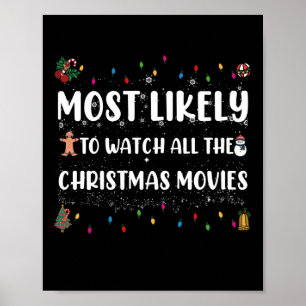 Poster Mais Propenso a Assistir a Todos os Filmes de Nata