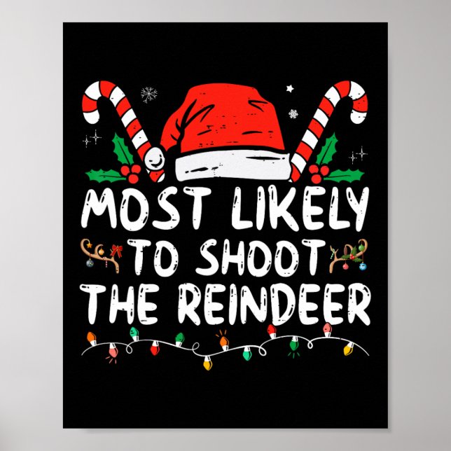 Poster Mais Propenso a Atirar no Renascer do Papai Noel N (Frente)