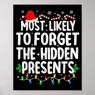 Poster Mais Propenso a Esquecer o Natal Correspondente Es