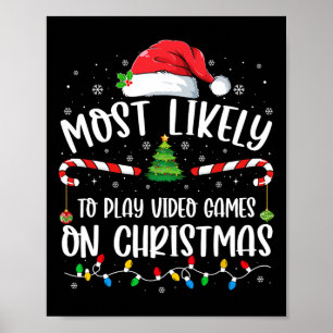 Poster Mais propenso a tocar Videos games na família de N