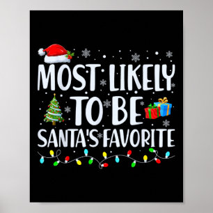 Poster Mais Provável De Ser A Família De Natal Favorita D
