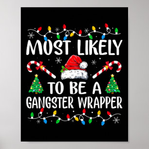 Poster Mais Provável É Que Seja Um Gangster Wrapper Diver