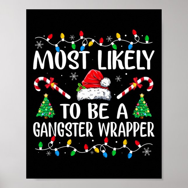 Poster Mais Provável É Que Seja Um Gangster Wrapper Diver (Frente)