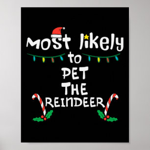 Poster Mais Provável Matador Da Família Xmas De Natal Pet